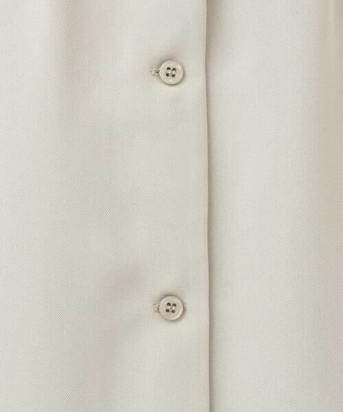 OFUON / オフオン ロング・マキシ丈ワンピース | スキッパーネックシャツワンピース/洗える/WEB限定サイズあり | 詳細21