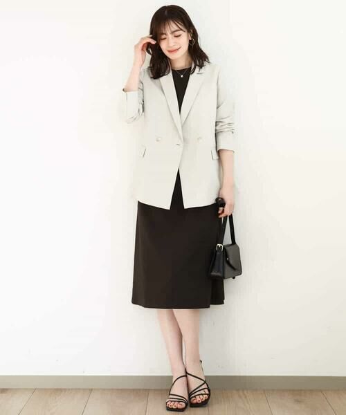 OFUON / オフオン ロング・マキシ丈ワンピース | リネンライク ランタンスリーブワンピース/洗える/WEB限定サイズあり | 詳細7