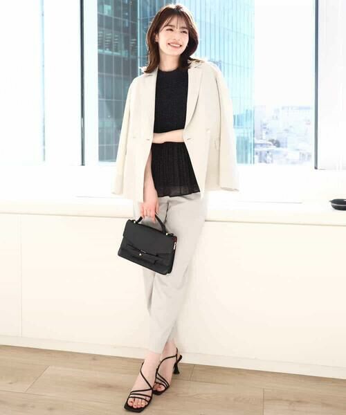 OFUON / オフオン テーラードジャケット | ダブルブレストジャケット/洗える/WEB限定サイズあり | 詳細14