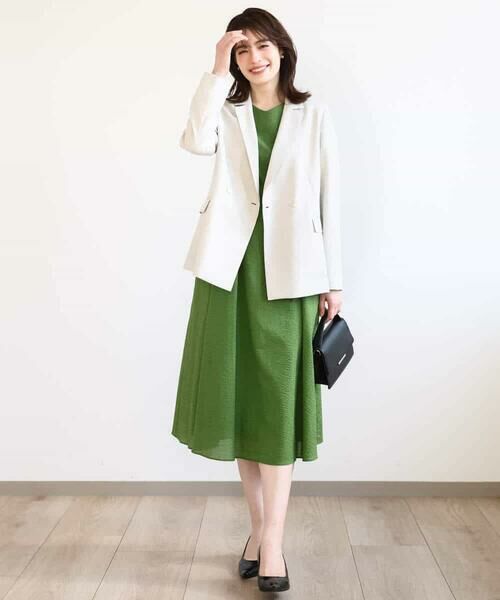 OFUON / オフオン テーラードジャケット | ダブルブレストジャケット/洗える/WEB限定サイズあり | 詳細18