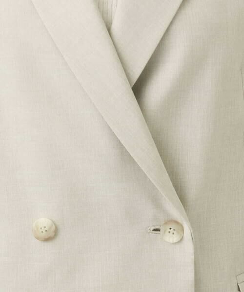 OFUON / オフオン テーラードジャケット | ダブルブレストジャケット/洗える/WEB限定サイズあり | 詳細29