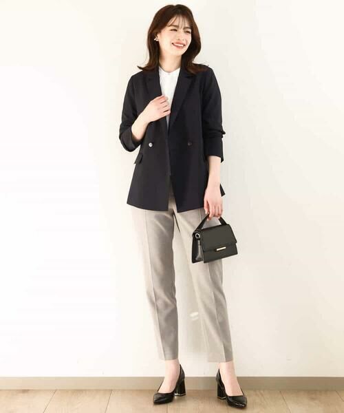 OFUON / オフオン テーラードジャケット | ダブルブレストジャケット/洗える/WEB限定サイズあり | 詳細3