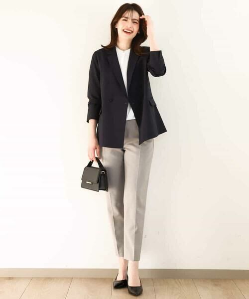 OFUON / オフオン テーラードジャケット | ダブルブレストジャケット/洗える/WEB限定サイズあり | 詳細7