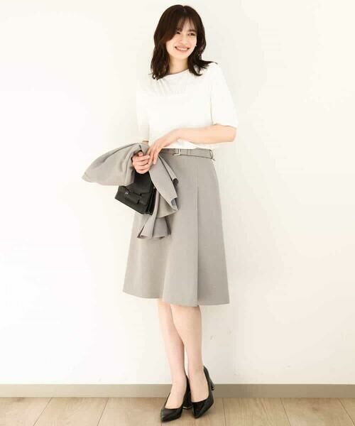 OFUON / オフオン カットソー | ギャザーデザインカットソー/接触冷感・UVカット/洗える/WEB限定サイズあり | 詳細11