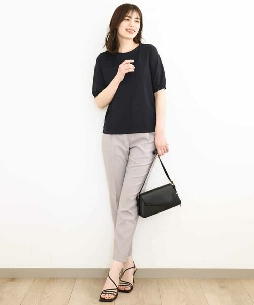 OFUON / オフオン カットソー | ギャザーデザインカットソー/接触冷感・UVカット/洗える/WEB限定サイズあり | 詳細16