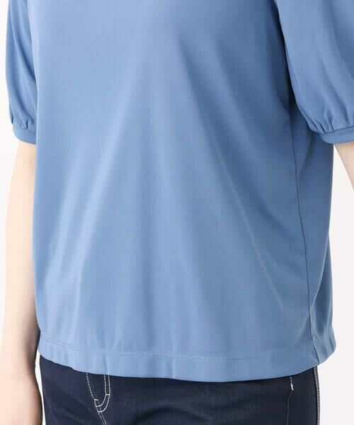 OFUON / オフオン カットソー | ギャザーデザインカットソー/接触冷感・UVカット/洗える/WEB限定サイズあり | 詳細27