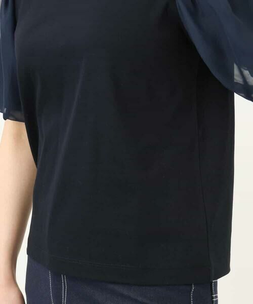 OFUON / オフオン カットソー | ボリュームスリーブカットソー/接触冷感/洗える/WEB限定サイズあり | 詳細11