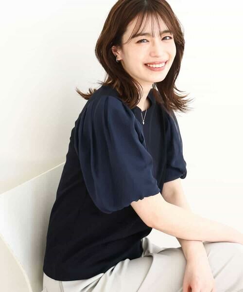 OFUON / オフオン カットソー | ボリュームスリーブカットソー/接触冷感/洗える/WEB限定サイズあり | 詳細5