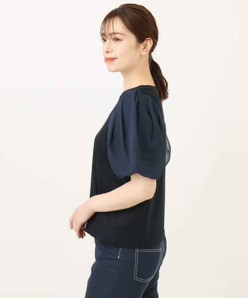 OFUON / オフオン カットソー | ボリュームスリーブカットソー/接触冷感/洗える/WEB限定サイズあり | 詳細7