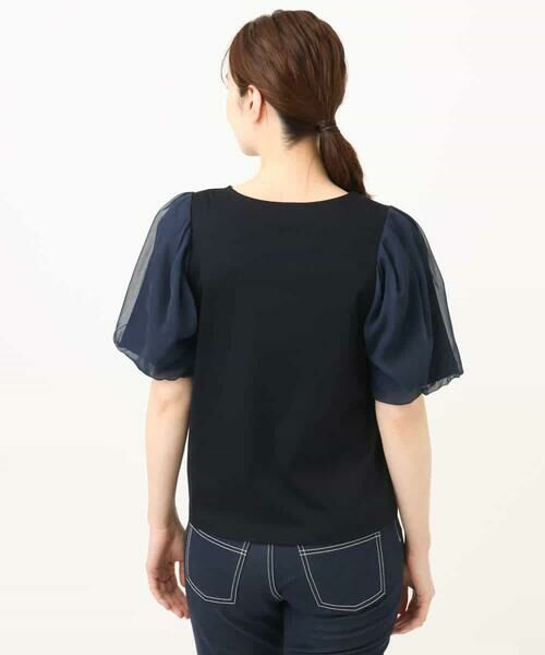 OFUON / オフオン カットソー | ボリュームスリーブカットソー/接触冷感/洗える/WEB限定サイズあり | 詳細8