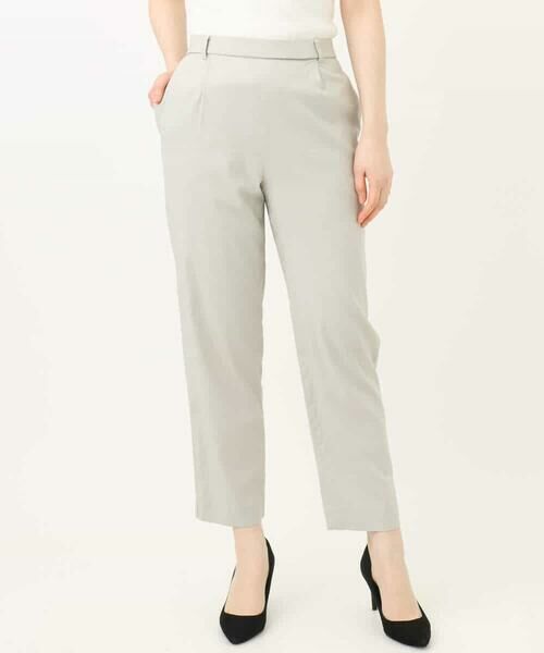 OFUON / オフオン チノ・ワークパンツ | ストレッチテーパードパンツ/洗える | 詳細28