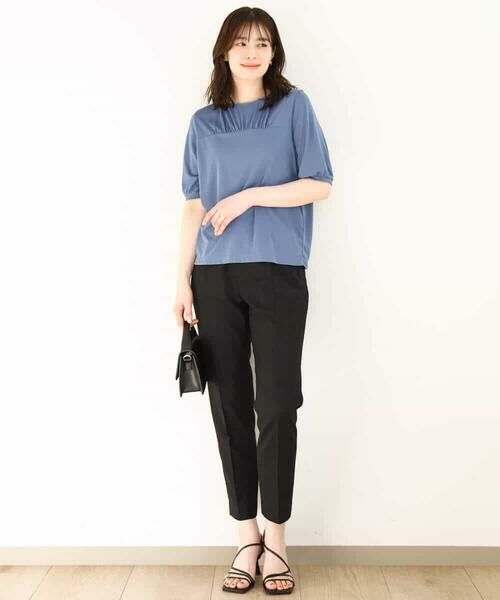 OFUON / オフオン その他パンツ | ストレッチテーパードパンツ/接触冷感/洗える/WEB限定サイズあり | 詳細11