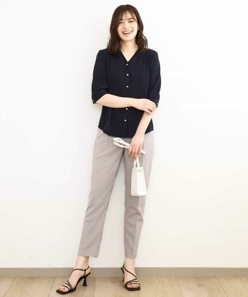 OFUON / オフオン その他パンツ | ストレッチテーパードパンツ/接触冷感/洗える/WEB限定サイズあり | 詳細21