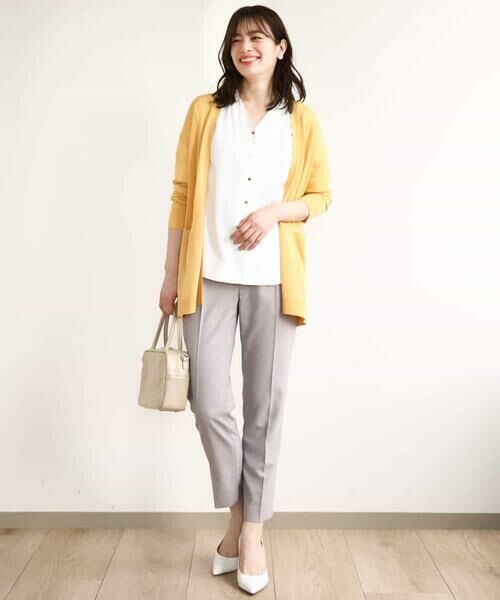 OFUON / オフオン その他パンツ | ストレッチテーパードパンツ/接触冷感/洗える/WEB限定サイズあり | 詳細28