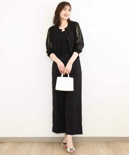 OFUON / オフオン その他パンツ | ストレッチワイドパンツ/接触冷感/洗える/WEB限定サイズあり | 詳細10