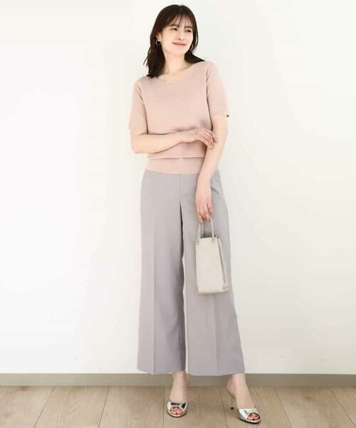 OFUON / オフオン その他パンツ | ストレッチワイドパンツ/接触冷感/洗える/WEB限定サイズあり | 詳細19