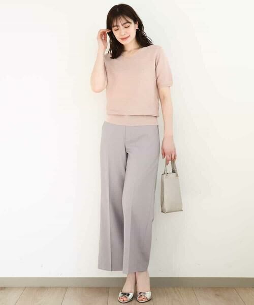 OFUON / オフオン その他パンツ | ストレッチワイドパンツ/接触冷感/洗える/WEB限定サイズあり | 詳細21