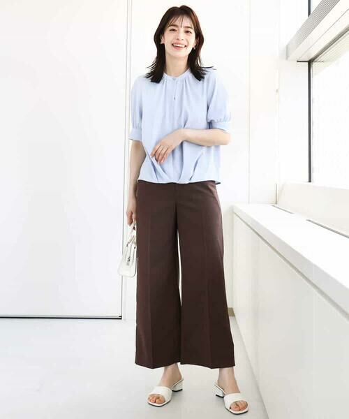 OFUON / オフオン その他パンツ | ストレッチワイドパンツ/接触冷感/洗える/WEB限定サイズあり | 詳細27