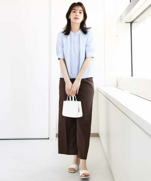 OFUON / オフオン その他パンツ | ストレッチワイドパンツ/接触冷感/洗える/WEB限定サイズあり | 詳細28