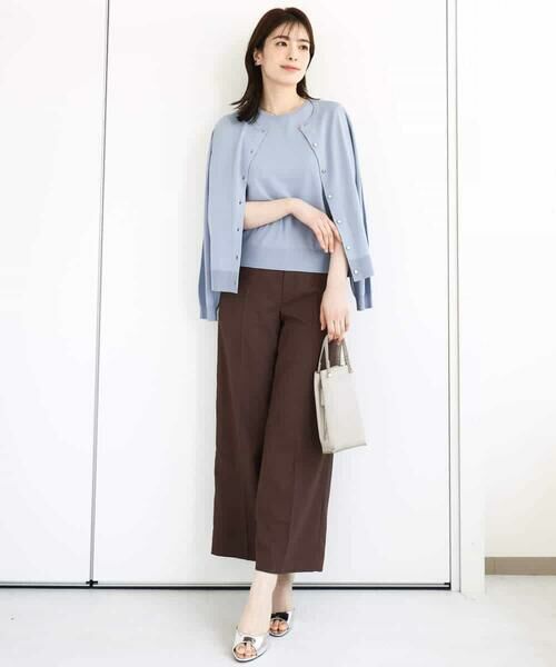 OFUON / オフオン その他パンツ | ストレッチワイドパンツ/接触冷感/洗える/WEB限定サイズあり | 詳細29