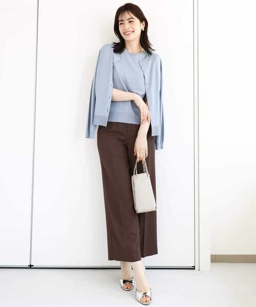 OFUON / オフオン その他パンツ | ストレッチワイドパンツ/接触冷感/洗える/WEB限定サイズあり | 詳細30