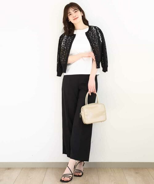 OFUON / オフオン その他パンツ | ストレッチワイドパンツ/接触冷感/洗える/WEB限定サイズあり | 詳細5