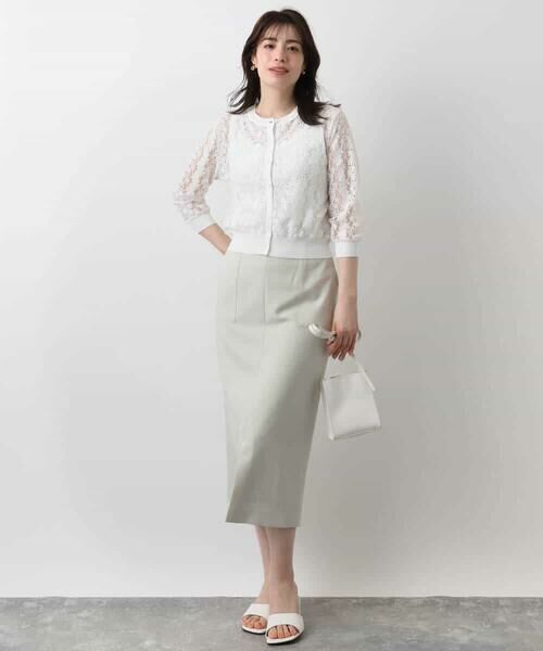 OFUON / オフオン カーディガン・ボレロ | レースニットカーディガン/洗える/WEB限定サイズあり | 詳細23