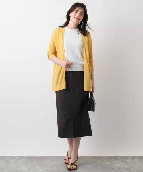 OFUON / オフオン カーディガン・ボレロ | 着流しシアーニットカーディガン/接触冷感/洗える/WEB限定サイズあり | 詳細10