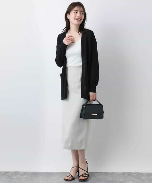 OFUON / オフオン カーディガン・ボレロ | 着流しシアーニットカーディガン/接触冷感/洗える/WEB限定サイズあり | 詳細14