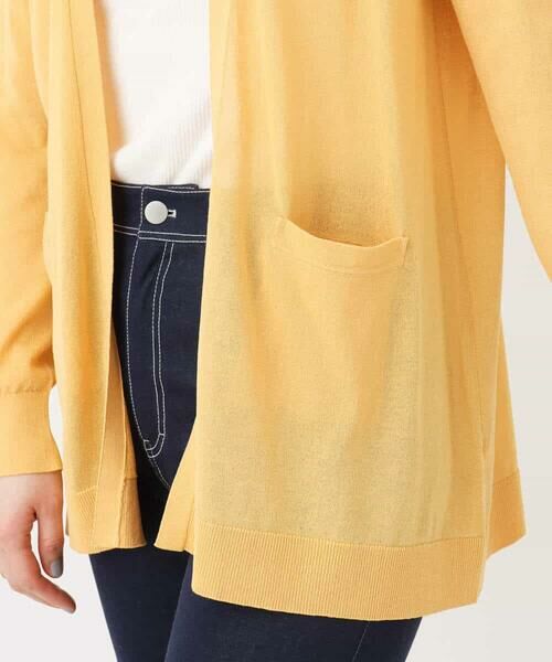 OFUON / オフオン カーディガン・ボレロ | 着流しシアーニットカーディガン/接触冷感/洗える/WEB限定サイズあり | 詳細25