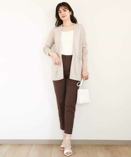 OFUON / オフオン カーディガン・ボレロ | 着流しシアーニットカーディガン/接触冷感/洗える/WEB限定サイズあり | 詳細4