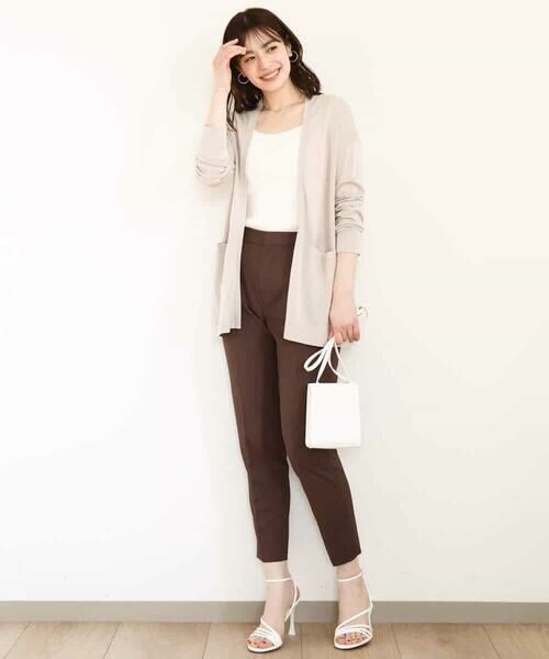 OFUON / オフオン カーディガン・ボレロ | 着流しシアーニットカーディガン/接触冷感/洗える/WEB限定サイズあり | 詳細6