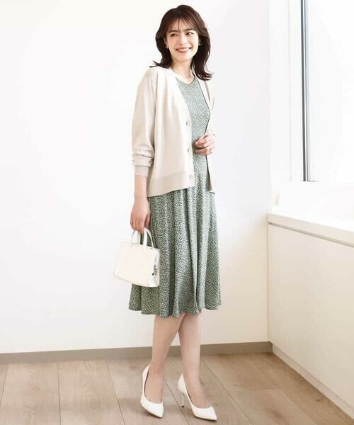 OFUON / オフオン カーディガン・ボレロ | Vネックニットカーディガン/接触冷感/洗える/WEB限定サイズあり | 詳細10