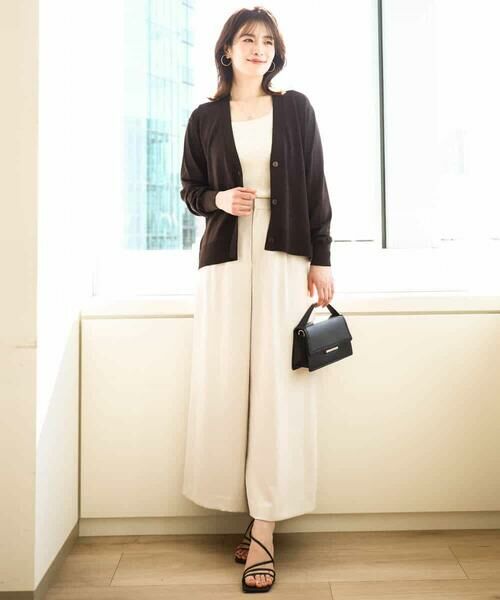 OFUON / オフオン カーディガン・ボレロ | Vネックニットカーディガン/接触冷感/洗える/WEB限定サイズあり | 詳細13