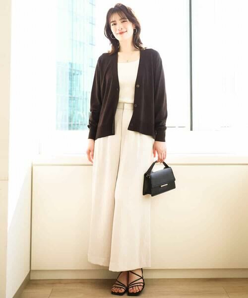 OFUON / オフオン カーディガン・ボレロ | Vネックニットカーディガン/接触冷感/洗える/WEB限定サイズあり | 詳細14