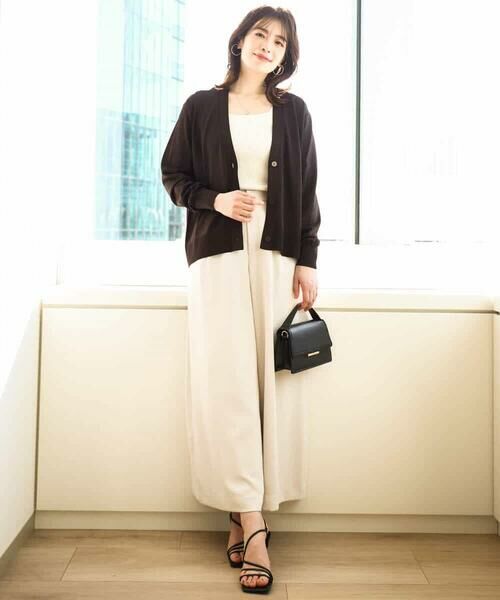 OFUON / オフオン カーディガン・ボレロ | Vネックニットカーディガン/接触冷感/洗える/WEB限定サイズあり | 詳細16