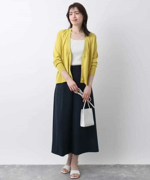 OFUON / オフオン カーディガン・ボレロ | Vネックニットカーディガン/接触冷感/洗える/WEB限定サイズあり | 詳細24