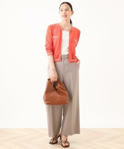 OFUON / オフオン カーディガン・ボレロ | メッシュ柄ニットカーディガン/WEB限定サイズあり | 詳細19