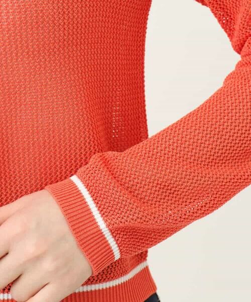 OFUON / オフオン カーディガン・ボレロ | メッシュ柄ニットカーディガン/WEB限定サイズあり | 詳細30