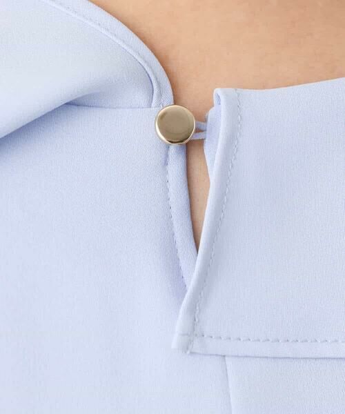 OFUON / オフオン シャツ・ブラウス | ラッフルカラーブラウス/UVカット/接触冷感/洗える/WEB限定サイズあり | 詳細20