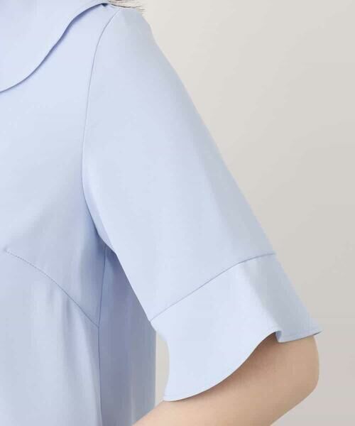 OFUON / オフオン シャツ・ブラウス | ラッフルカラーブラウス/UVカット/接触冷感/洗える/WEB限定サイズあり | 詳細21