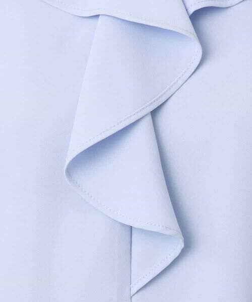 OFUON / オフオン シャツ・ブラウス | ラッフルカラーブラウス/UVカット/接触冷感/洗える/WEB限定サイズあり | 詳細23