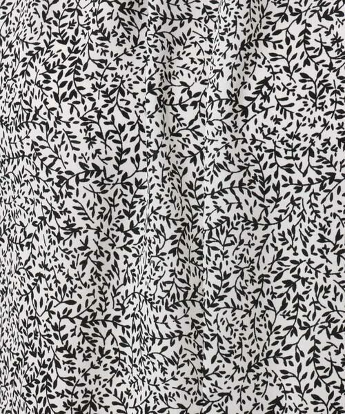 OFUON / オフオン シャツ・ブラウス | モノトーンリーフ柄ブラウス/洗える/WEB限定サイズあり | 詳細21