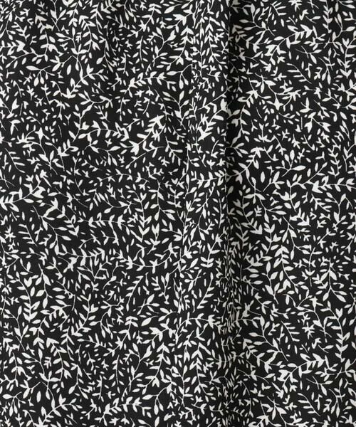 OFUON / オフオン シャツ・ブラウス | モノトーンリーフ柄ブラウス/洗える/WEB限定サイズあり | 詳細23