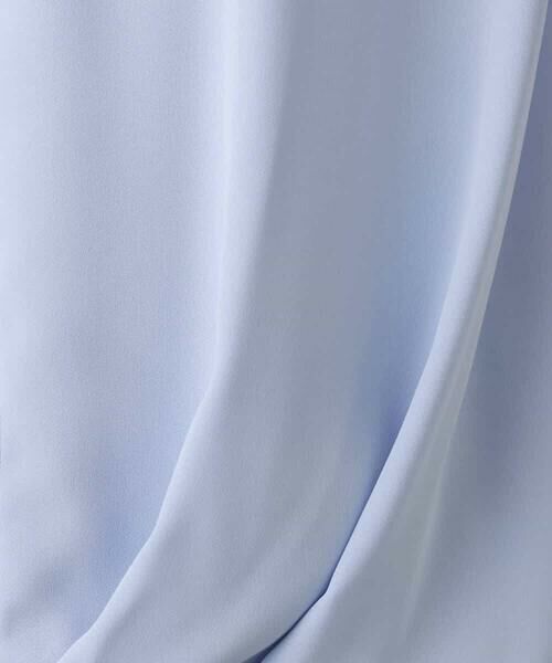 OFUON / オフオン シャツ・ブラウス | フロントタックジョーゼットブラウス（五分袖）/UVカット/接触冷感/洗える/WEB限定サイズあり | 詳細15