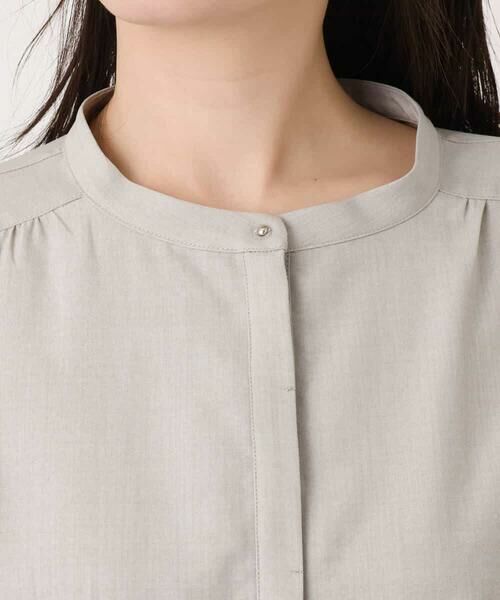 OFUON / オフオン ロング・マキシ丈ワンピース | ウエストタックワンピース/洗える/WEB限定 | 詳細17