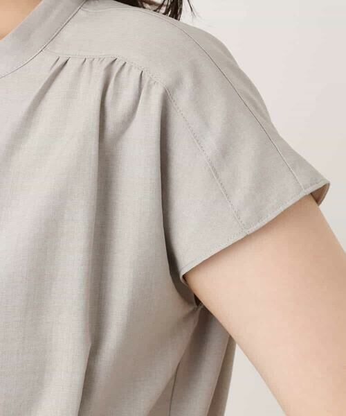 OFUON / オフオン ロング・マキシ丈ワンピース | ウエストタックワンピース/洗える/WEB限定 | 詳細18