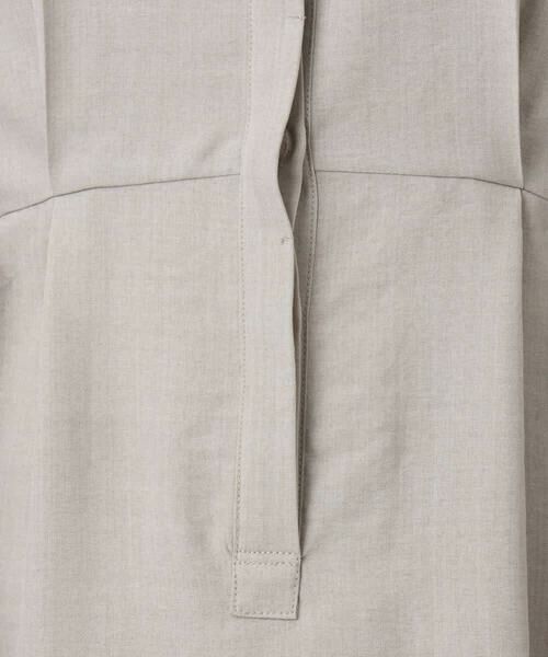 OFUON / オフオン ロング・マキシ丈ワンピース | ウエストタックワンピース/洗える/WEB限定 | 詳細20