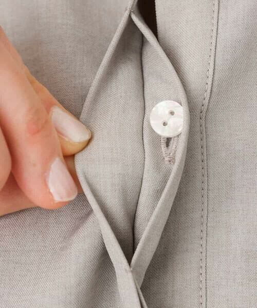 OFUON / オフオン ロング・マキシ丈ワンピース | ウエストタックワンピース/洗える/WEB限定 | 詳細21