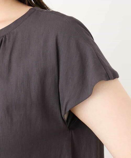 OFUON / オフオン ロング・マキシ丈ワンピース | リネンライクウエスト切り替えワンピース/洗える/WEB限定 | 詳細21